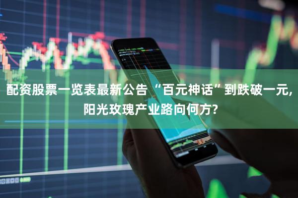 配资股票一览表最新公告 “百元神话”到跌破一元, 阳光玫瑰产业路向何方?